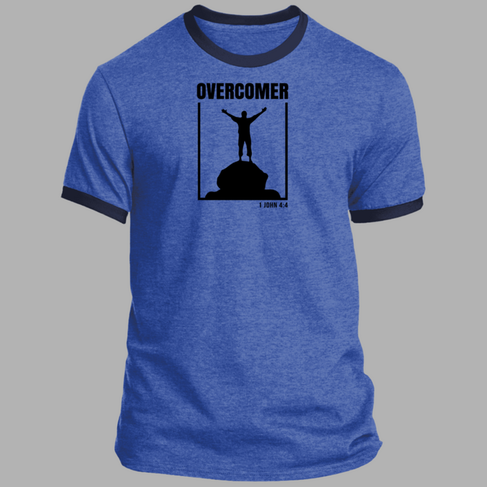 Overcomer Men’s Ringer Tee