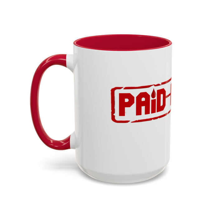 Mug — “Paid in Full” Christian Scripture Coffee Mug (Romans 6:23)