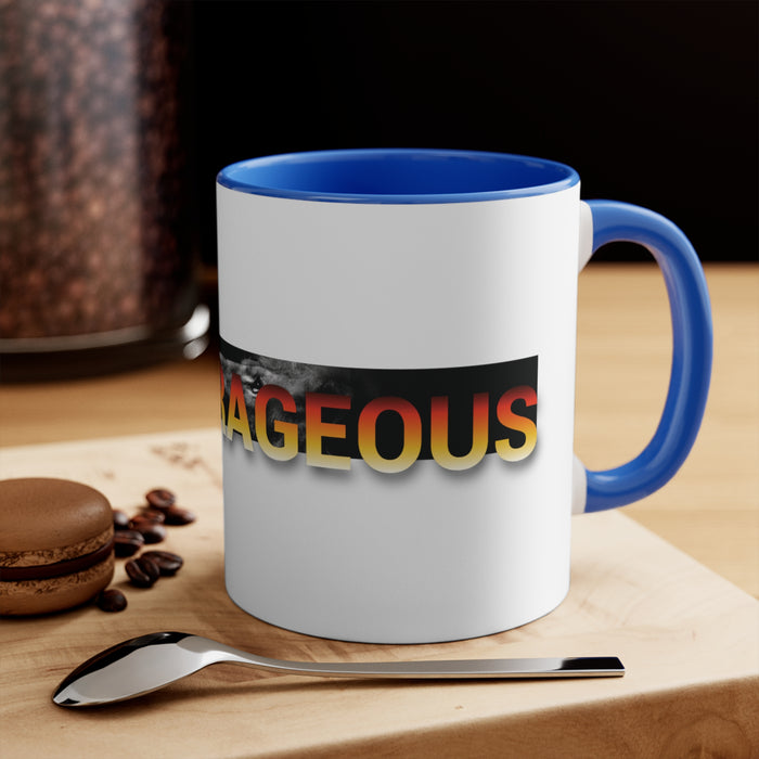 Be Courageous 11oz Accent Mug