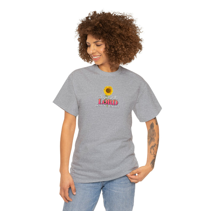 The Joy of the Lord is My Strength Women’s Unisex Heavy Cotton Tee