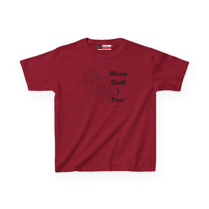 Whom Shall I Fear Kids Heavy Cotton™ Tee
