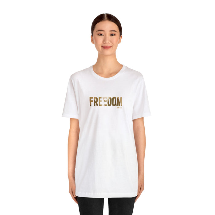 Freedom Men’s Unisex Jersey Short Sleeve Tee