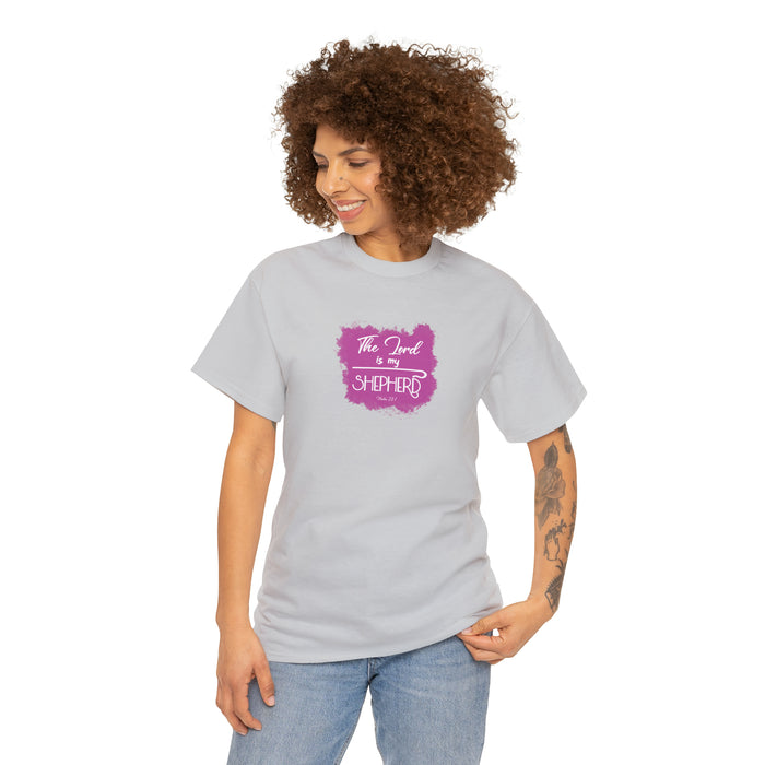 The Lord is My Shepherd Women Unisex Heavy Cotton Tee