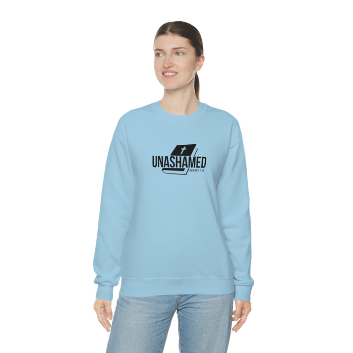 Unashamed Men’s Unisex Heavy Blend™ Crewneck Sweatshirt