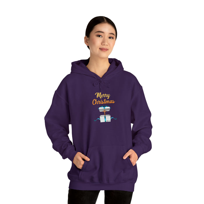 Merry Christmas Women Unisex Heavy Blend™ Hooded Sweatshirt