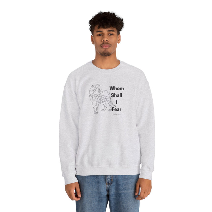 Whom Shall I Fear Men’s Unisex Heavy Blend™ Crewneck Sweatshirt