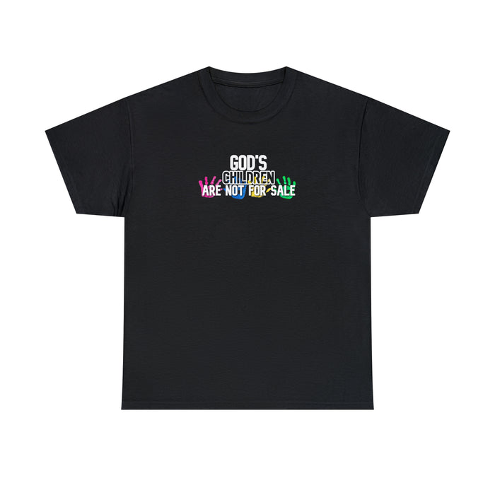 God’s Children are Not For Sale Women’s Unisex Heavy Cotton Tee