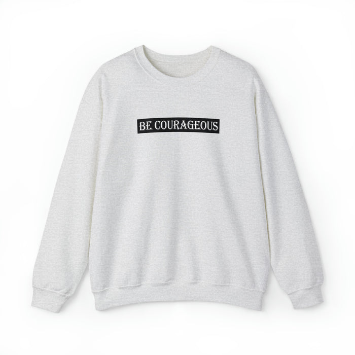 Be Courageous Men Unisex Heavy Blend™ Crewneck Sweatshirt