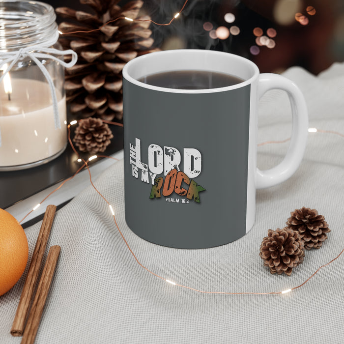 The LORD is My Rock Ceramic Mug 11oz