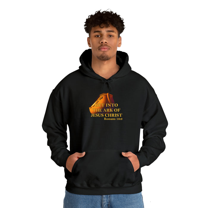 Get into the Ark of Jesus Christ Men Unisex Heavy Blend™ Hooded Sweatshirt