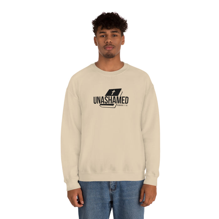 Unashamed Men’s Unisex Heavy Blend™ Crewneck Sweatshirt