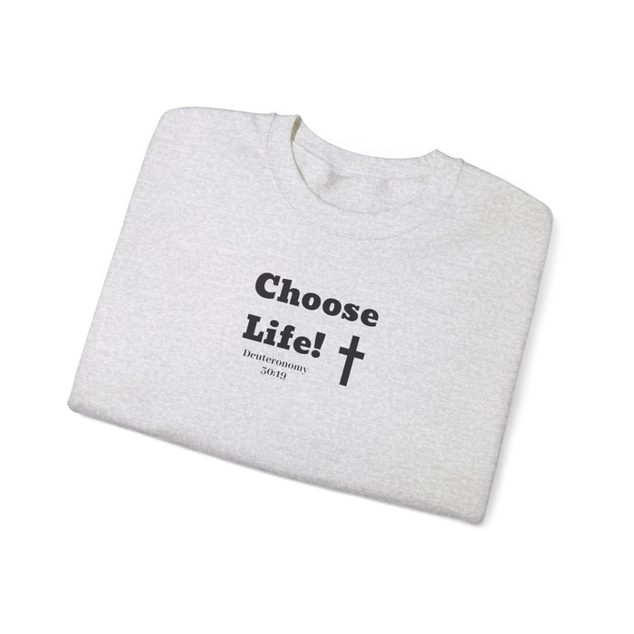 Choose Life 2.0 Men Unisex Heavy Blend™ Crewneck Sweatshirt