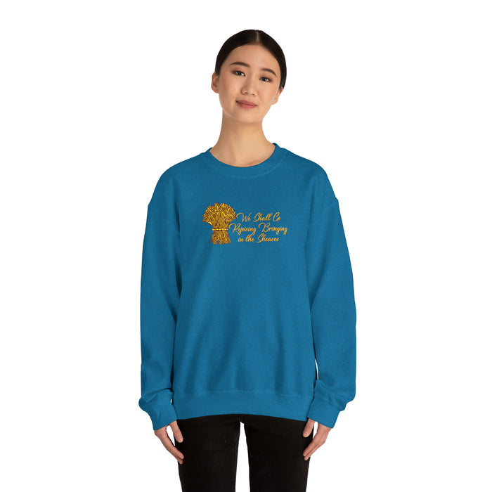 We Shall Go Rejoicing Bringing in the Sheaves Men Unisex Heavy Blend™ Crewneck Sweatshirt