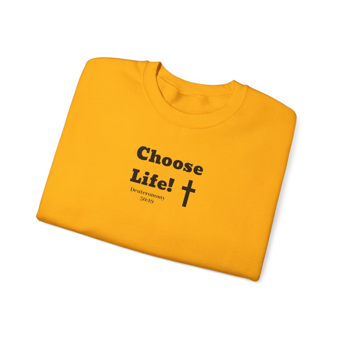 Choose Life 2.0 Men Unisex Heavy Blend™ Crewneck Sweatshirt