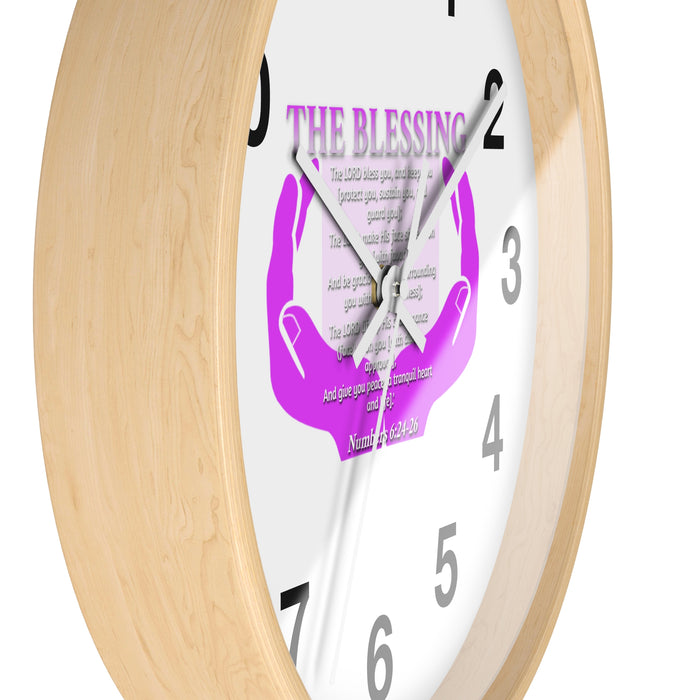 The Blessing Wall Clock