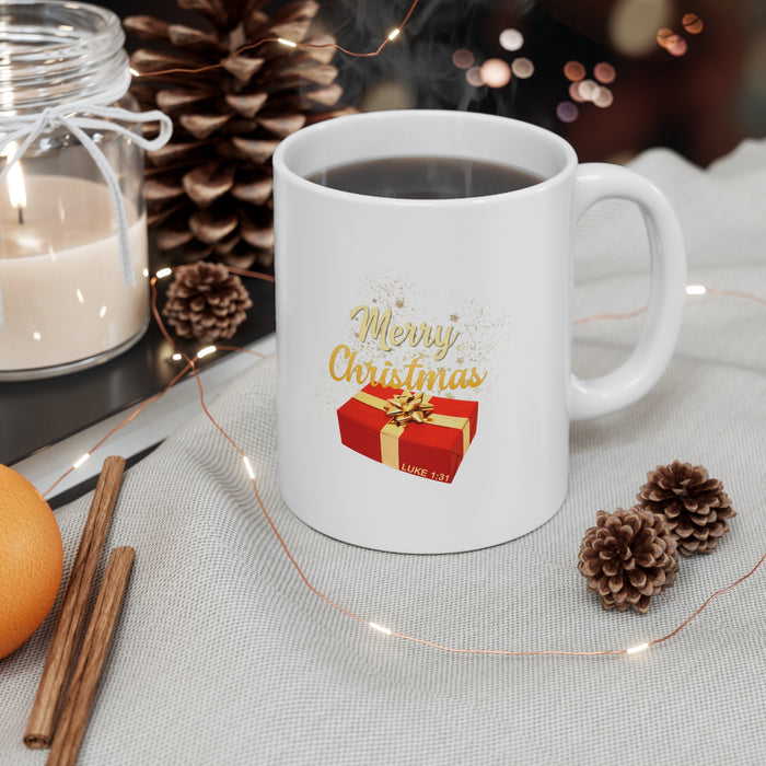 Merry Christmas Ceramic Mug 11oz