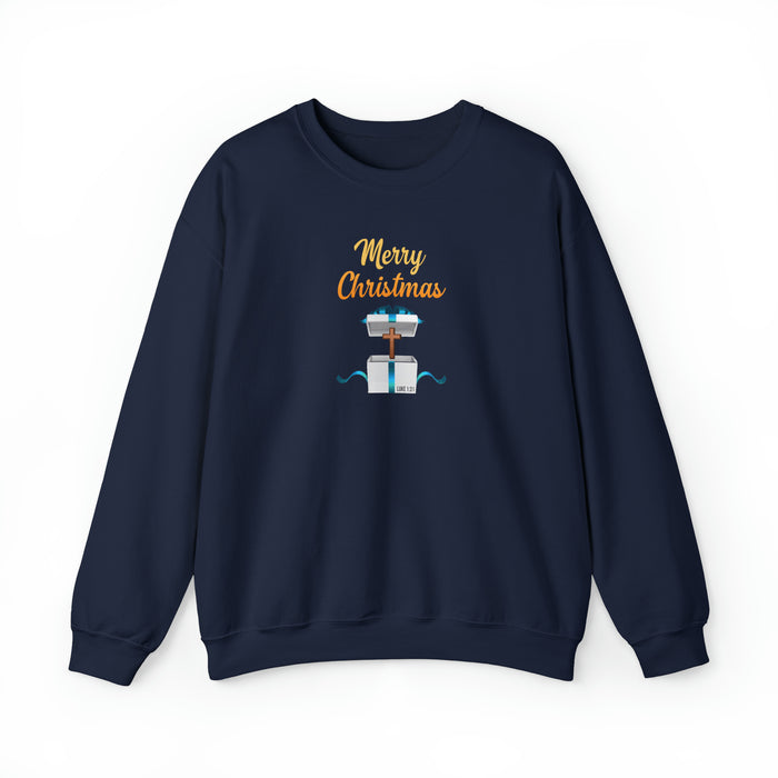 Merry Christmas Women Unisex Heavy Blend™ Crewneck Sweatshirt