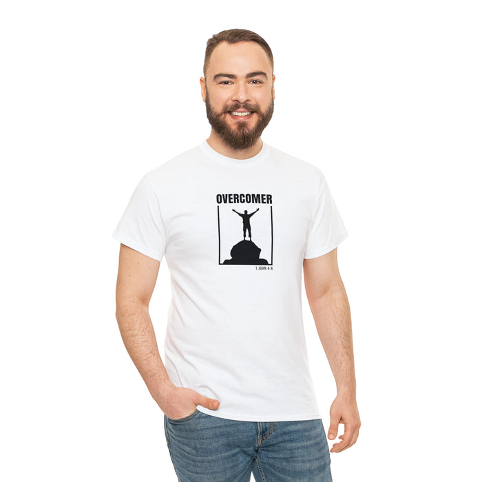 Overcomer Men Unisex Heavy Cotton Tee