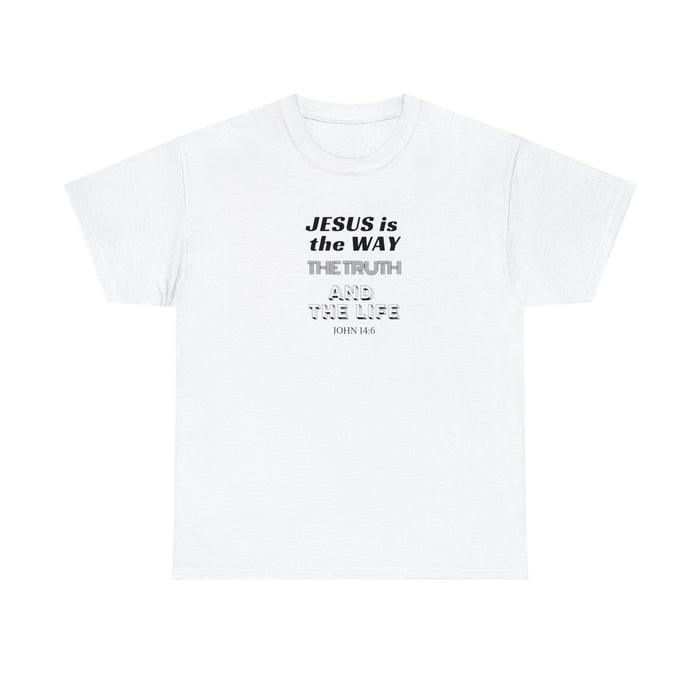 Jesus is the Way Men Unisex Heavy Cotton Tee