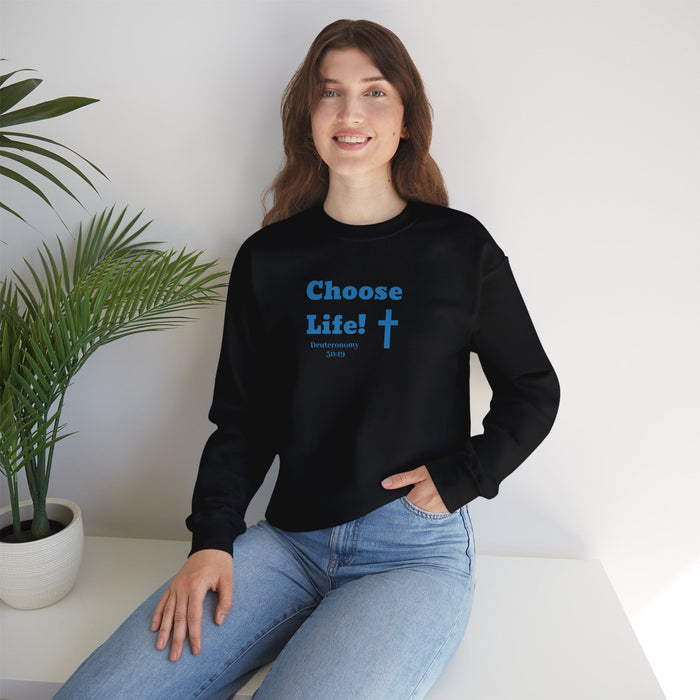 Choose Life 2.0 Women Unisex Heavy Blend™ Crewneck Sweatshirt