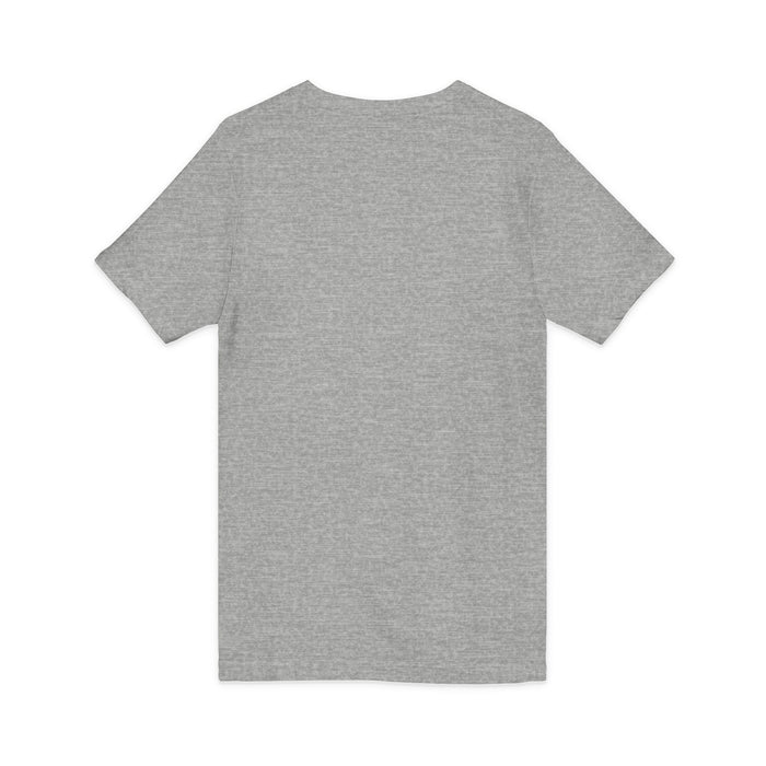 Christian V-Neck Tee "Christ Lives In Me" – Faith Heart T-Shirt