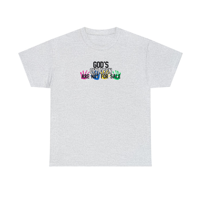 God’s Children are Not For Sale Unisex Heavy Cotton Tee