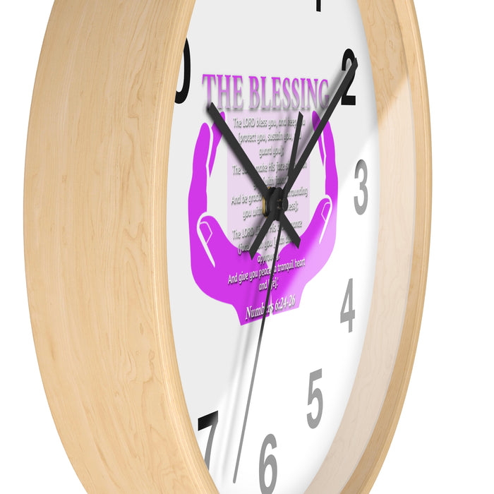 The Blessing Wall Clock