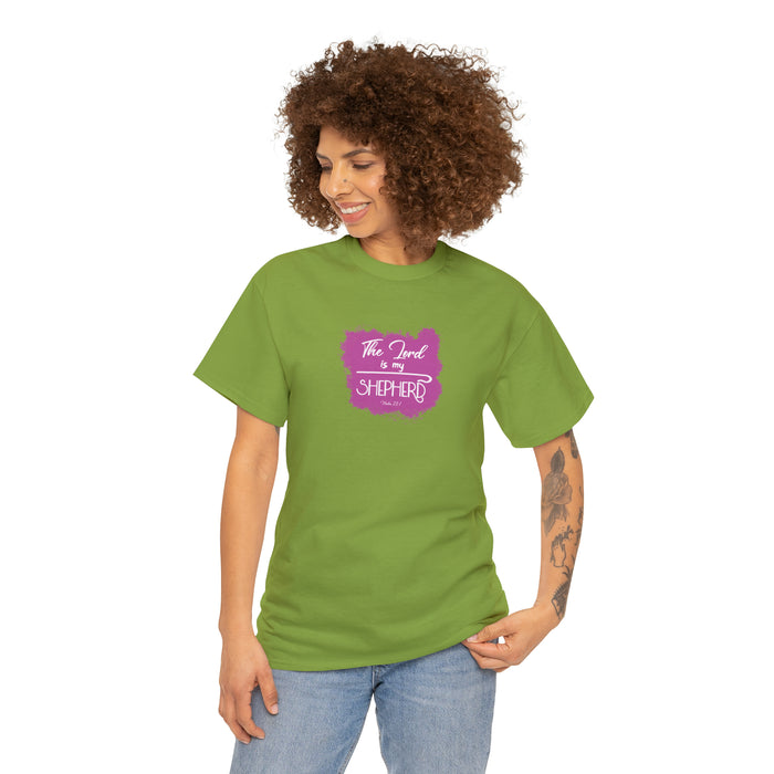 The Lord is My Shepherd Women Unisex Heavy Cotton Tee