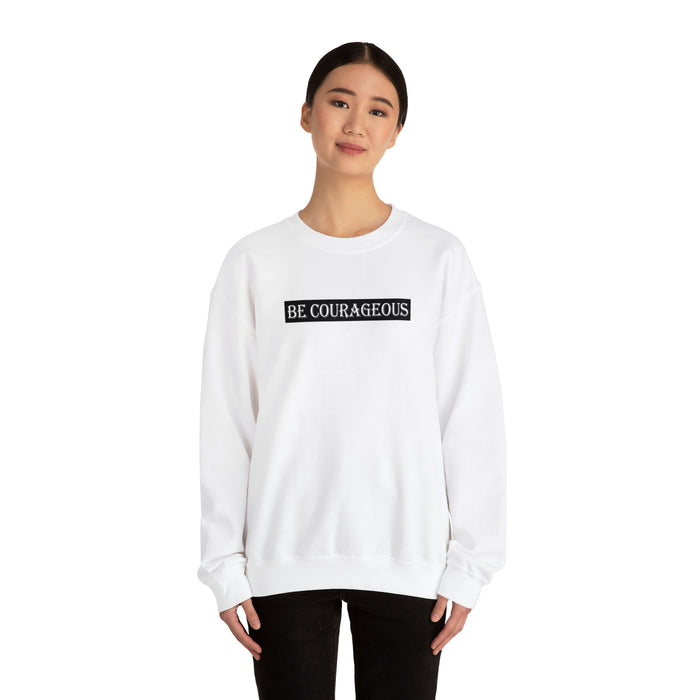 Be Courageous Men Unisex Heavy Blend™ Crewneck Sweatshirt