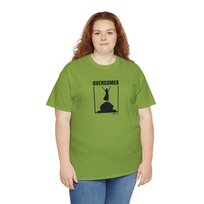 Overcomer Women's Unisex Heavy Cotton Tee