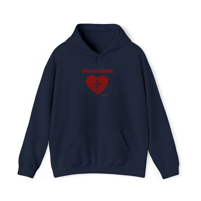 God’s New Covenant Unisex Heavyblend Hooded Sweatshirt