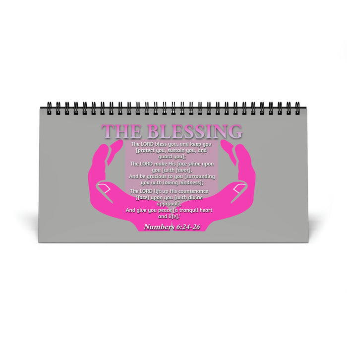 Wear Scriptures Desktop Calendar (2024 grid)