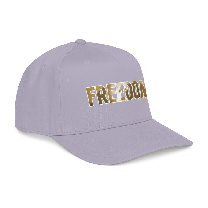 Freedom Embroidered Baseball Cap — Vintage Distressed Military-Inspired Hat