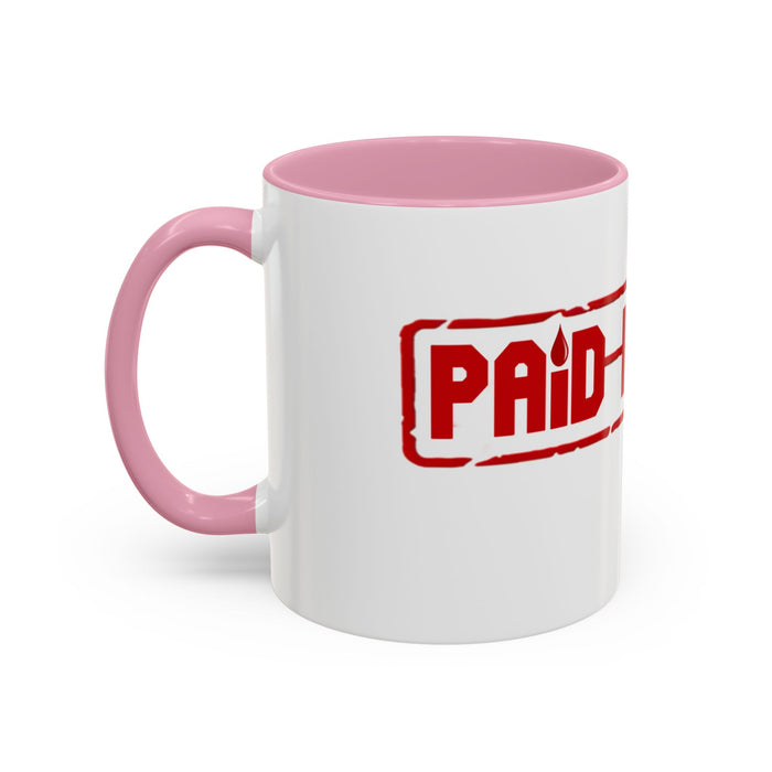 Mug — “Paid in Full” Christian Scripture Coffee Mug (Romans 6:23)