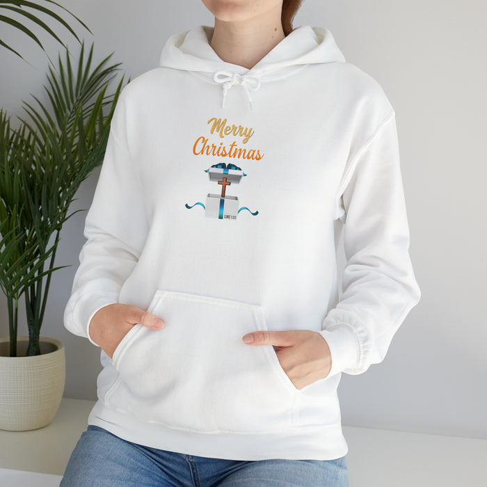 Merry Christmas Women Unisex Heavy Blend™ Hooded Sweatshirt