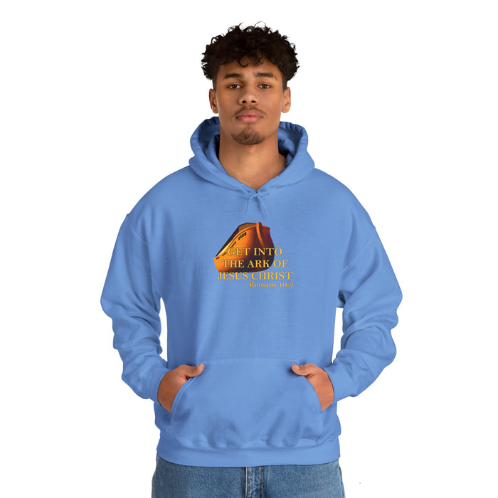 Get into the Ark of Jesus Christ Men Unisex Heavy Blend™ Hooded Sweatshirt