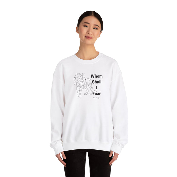 Whom Shall I Fear Men’s Unisex Heavy Blend™ Crewneck Sweatshirt