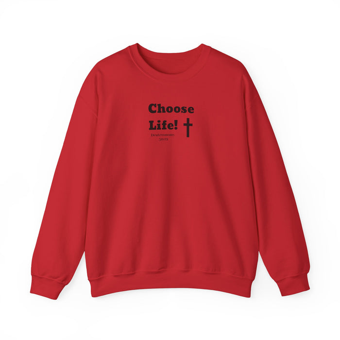 Choose Life 2.0 Men Unisex Heavy Blend™ Crewneck Sweatshirt