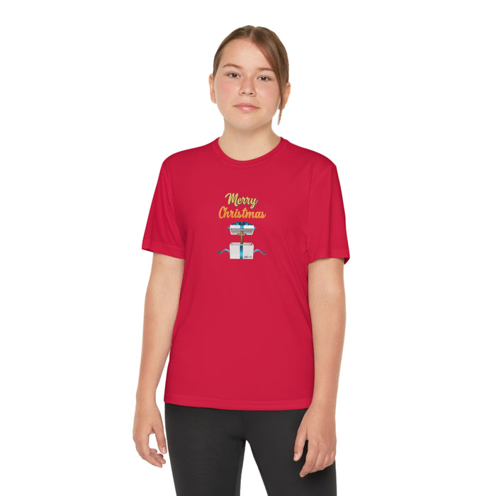 Merry Christmas Girls Youth Tee