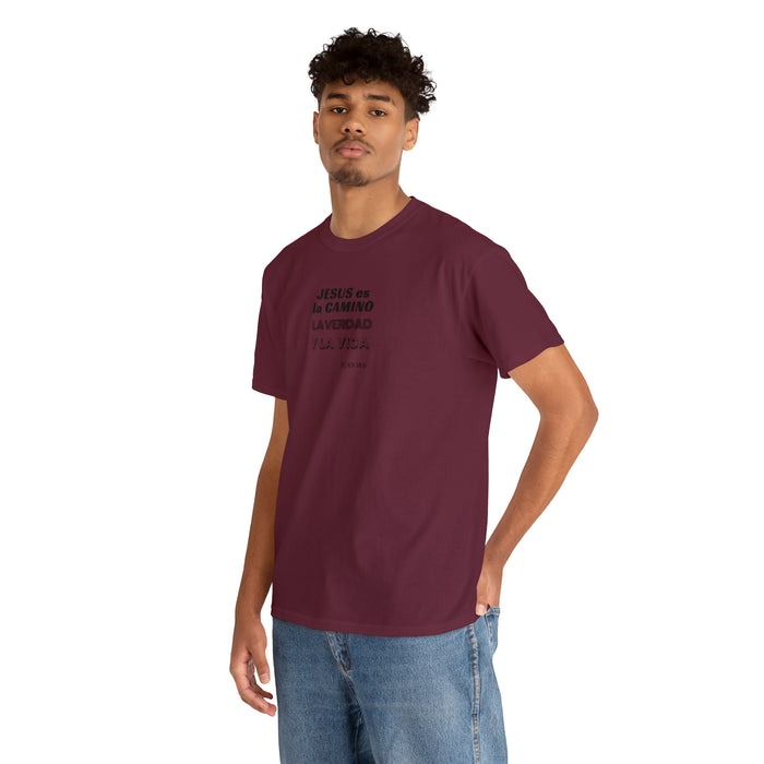 Jesús Es El Camino Unisex Heavy Cotton Tee