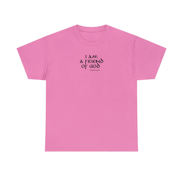 I Am a Friend of God Women’s Unisex Heavy Cotton Tee