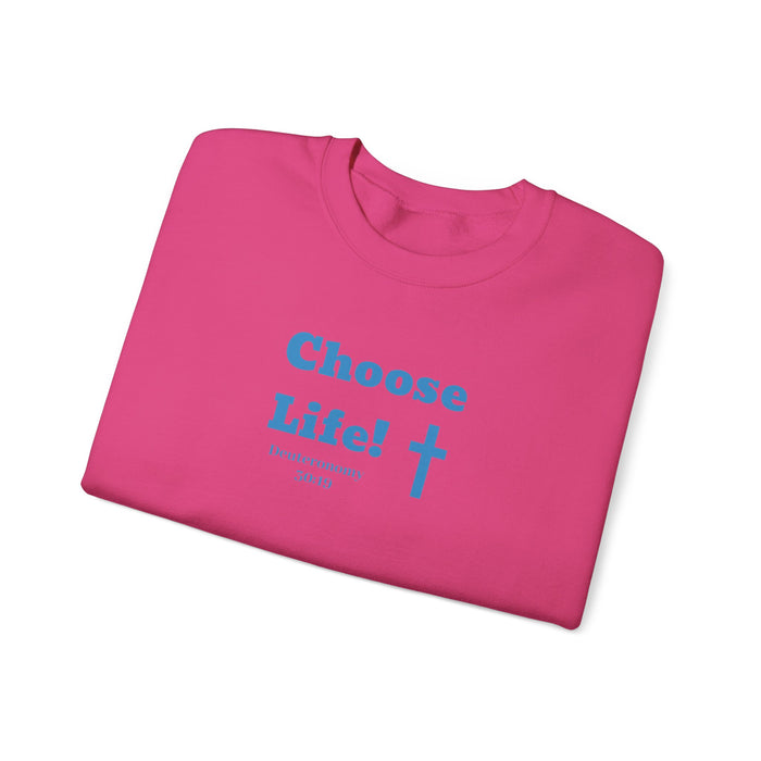 Choose Life 2.0 Women Unisex Heavy Blend™ Crewneck Sweatshirt