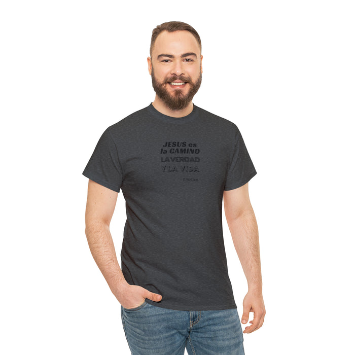 Jesús Es El Camino Unisex Heavy Cotton Tee