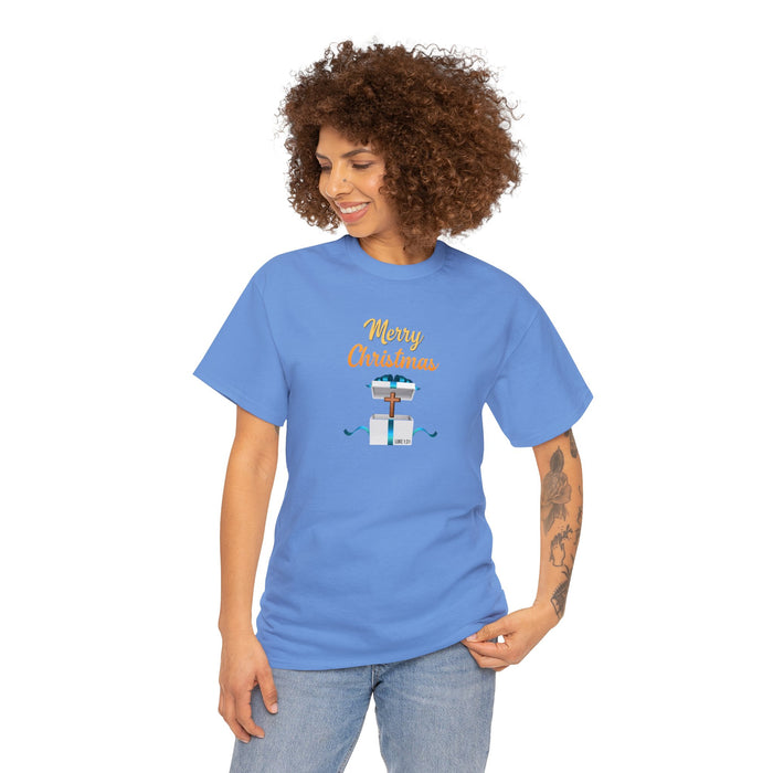 Merry Christmas Women Unisex Heavy Cotton Tee