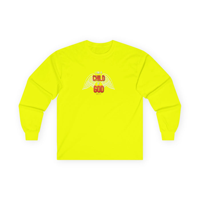 I Am a Child of God Long Sleeve Men’s Ultra Long Tee
