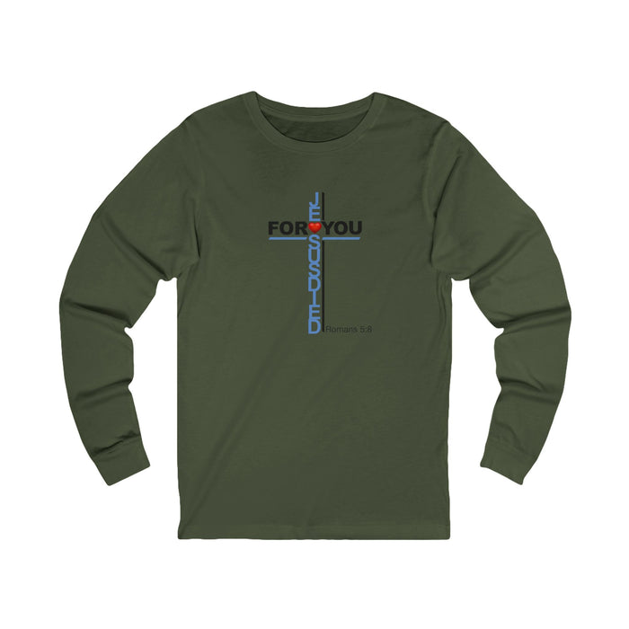 Jesus Died For You Women’s Long Sleeve Tee