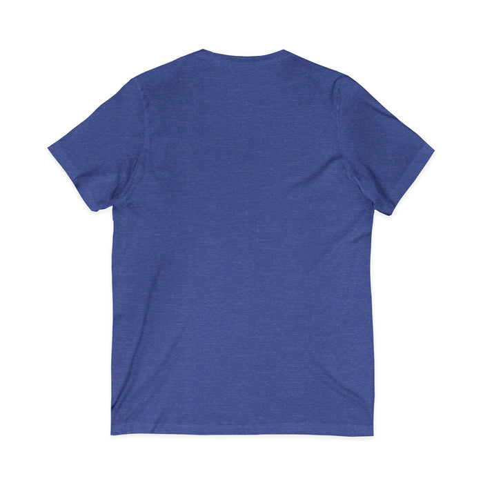Christian V-Neck Tee "Christ Lives In Me" – Faith Heart T-Shirt
