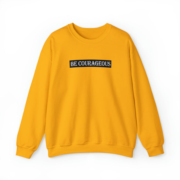 Be Courageous Men Unisex Heavy Blend™ Crewneck Sweatshirt