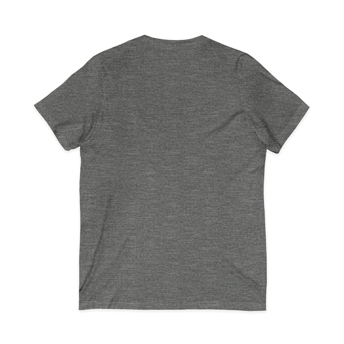 Christian V-Neck Tee "Christ Lives In Me" – Faith Heart T-Shirt