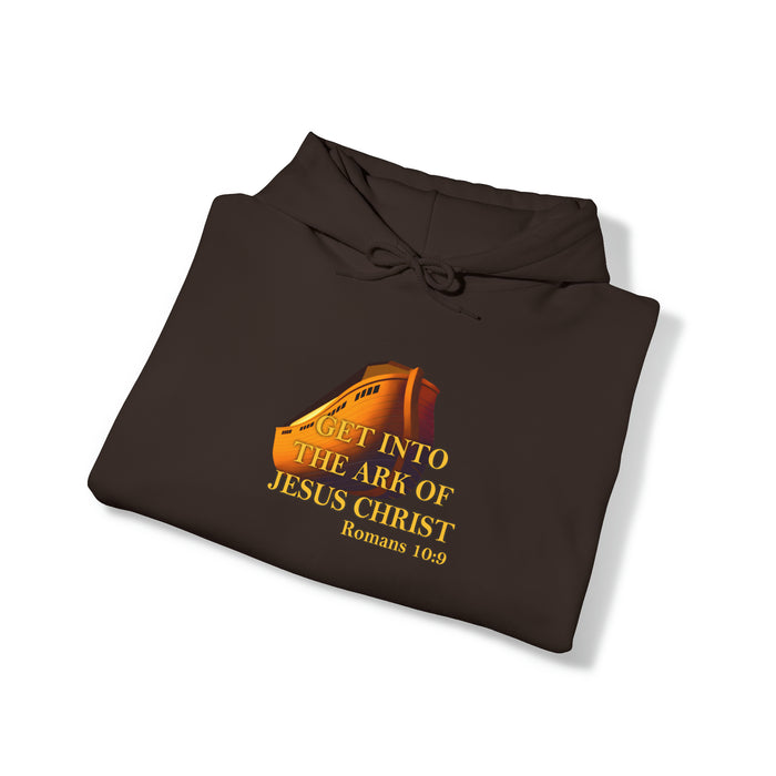 Get into the Ark of Jesus Christ Men Unisex Heavy Blend™ Hooded Sweatshirt